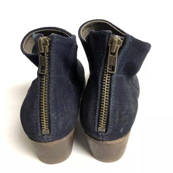 H By Hudson Apisi Womens Bootie Navy 5 M - Picture 3 of 6